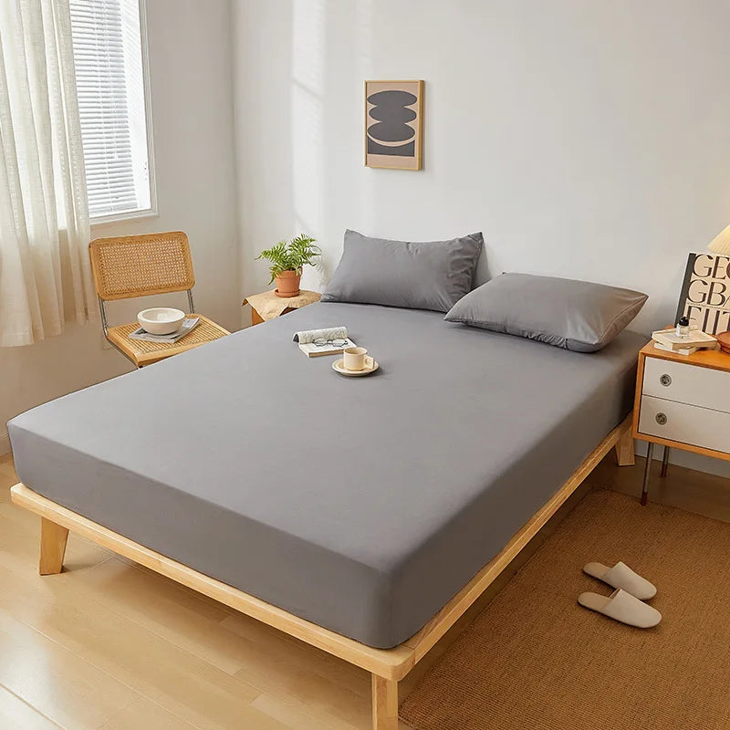 Sleep Better Organic Cotton Silver Earthing Grounding King Size Fitted Bed Sheet include a Local Plug