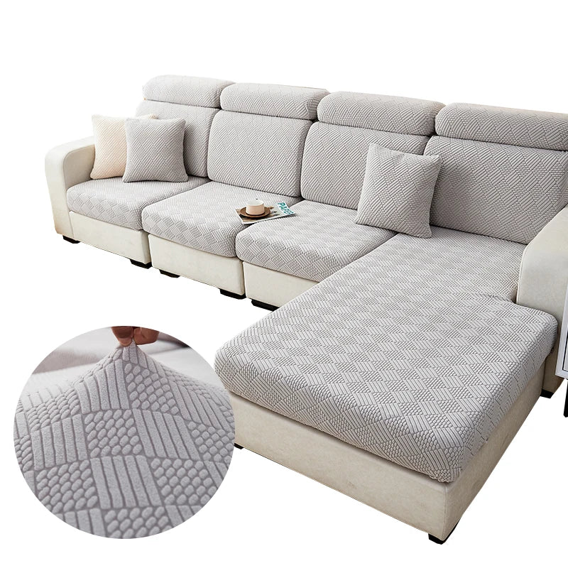 sofa cushion cover, chalse long cover, back cushion slipcover ,stretch protector for 1/2/3/4 seat couch cover