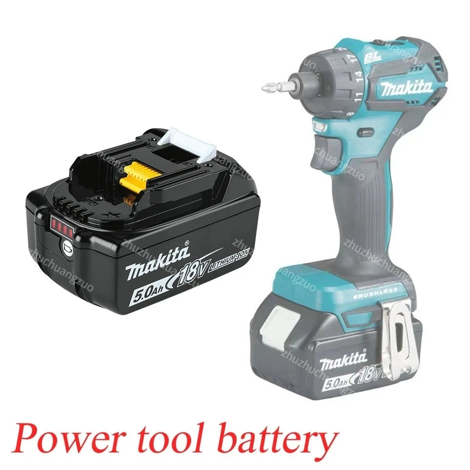 Makita 100% Original  6.0Ah 18V Li-ion Battery Charger DC18RF BL1840 BL1830 BL1430BL1440 DC18RC Charging Tool With USB Port