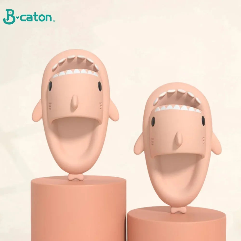 Children Slippers Shark Flip Flops Soft Sole Cartoon Slipper