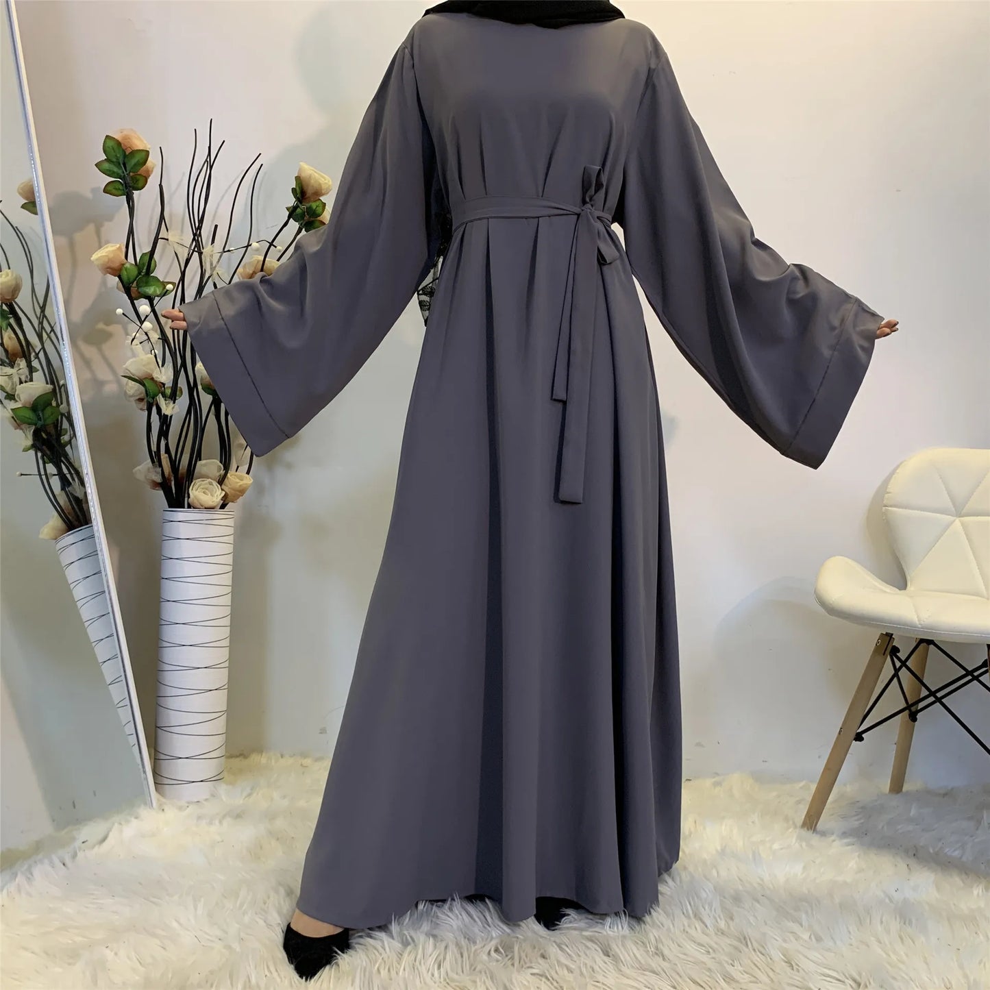 Fashion Hijab Dubai Abaya Long Women African  Dresses