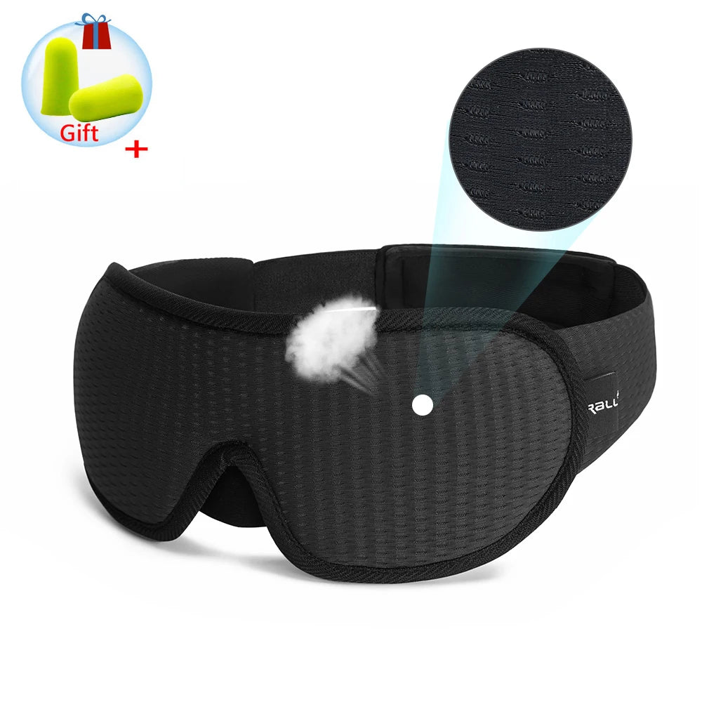 Sleeping Mask 3D Block Out Light Sleep Mask For Eyes Soft Sleeping