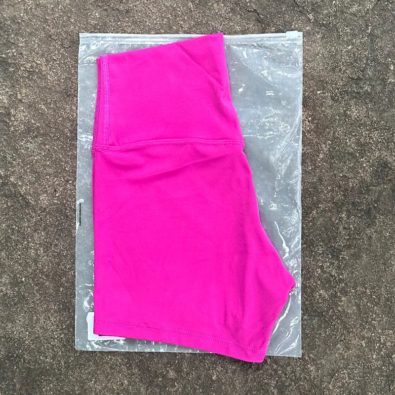 Women  Shorts High Waist Yoga Shorts Slim Fit