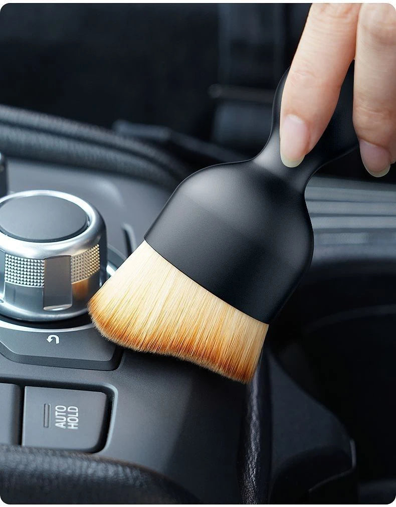 Car Interior Cleaning Tool Air Conditioner Air Outlet Cleaning Artifact Brush Car Brush Car Crevice Dust Removal Car Detailing