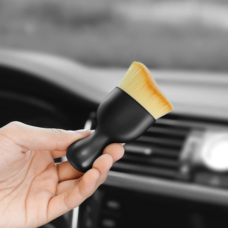 Car Interior Cleaning Tool Air Conditioner Air Outlet Cleaning Artifact Brush Car Brush Car Crevice Dust Removal Car Detailing