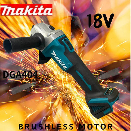 Makita 18V GrinderTools 125/100mm Brushless Grinding Machine Power Tool Electric Grinder Rechargeable Wireless Drill