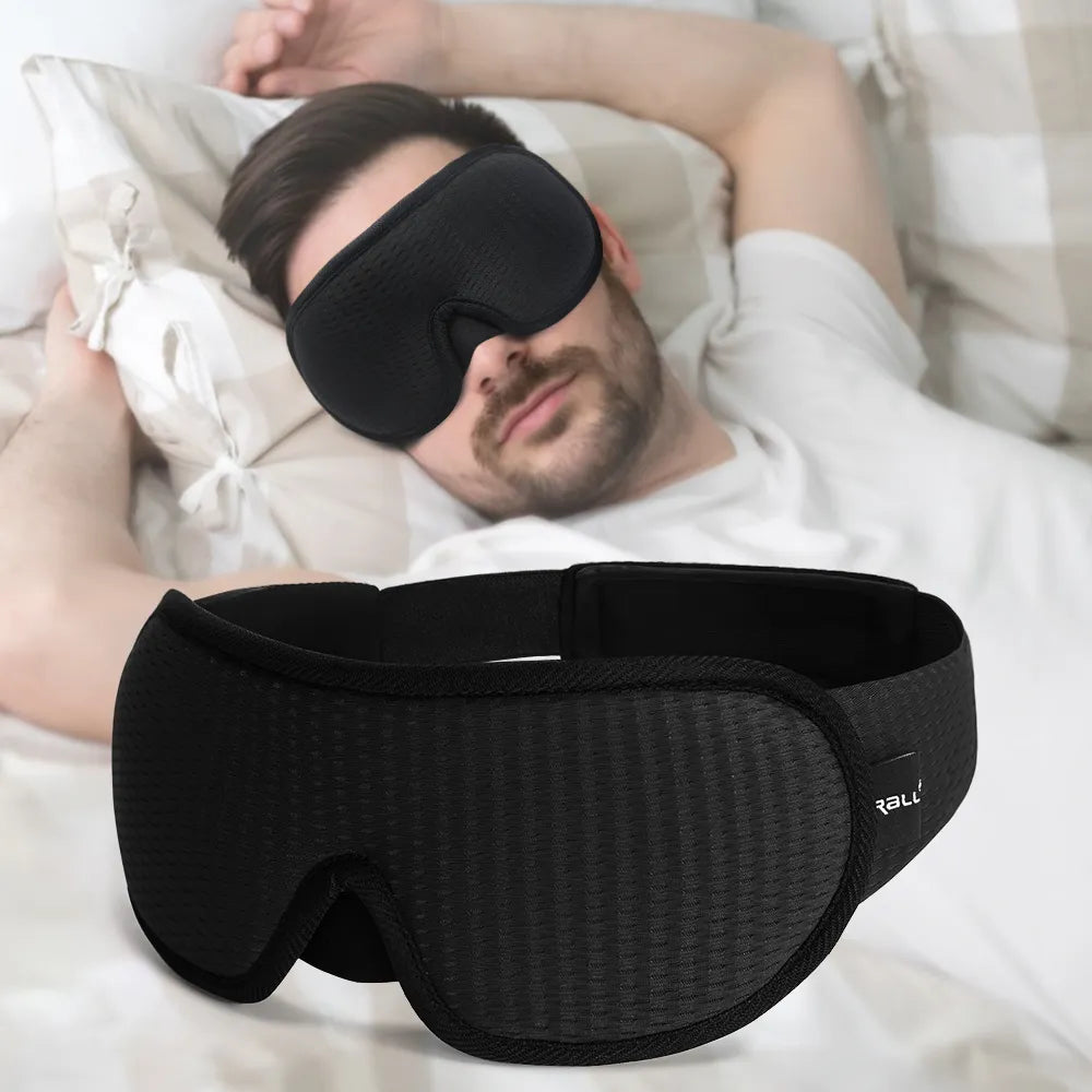 Sleeping Mask 3D Block Out Light Sleep Mask For Eyes Soft Sleeping