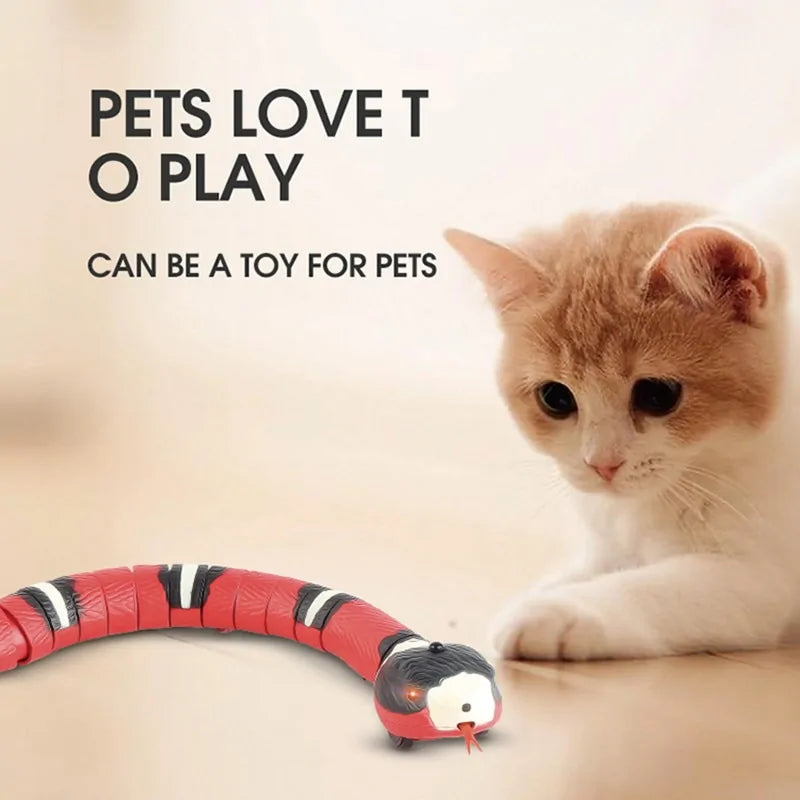 Electronic Automatic  Snake Cat Toys