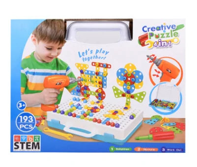 Creative Mosaic Puzzle Toys 3d