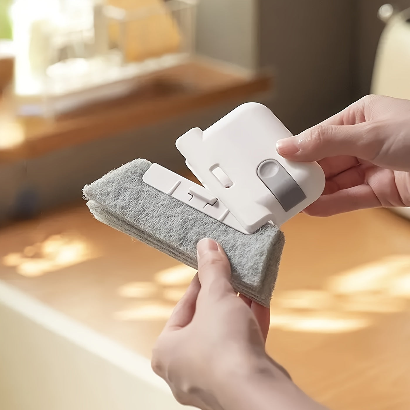 Universal Window And Door Track Cleaning Brush - Easily