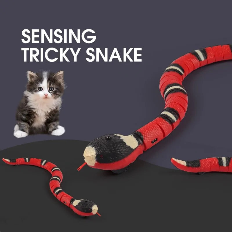 Electronic Automatic  Snake Cat Toys