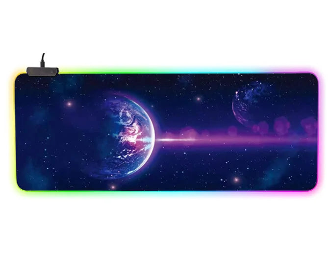 RGB Backlit Gaming Mouse Pad